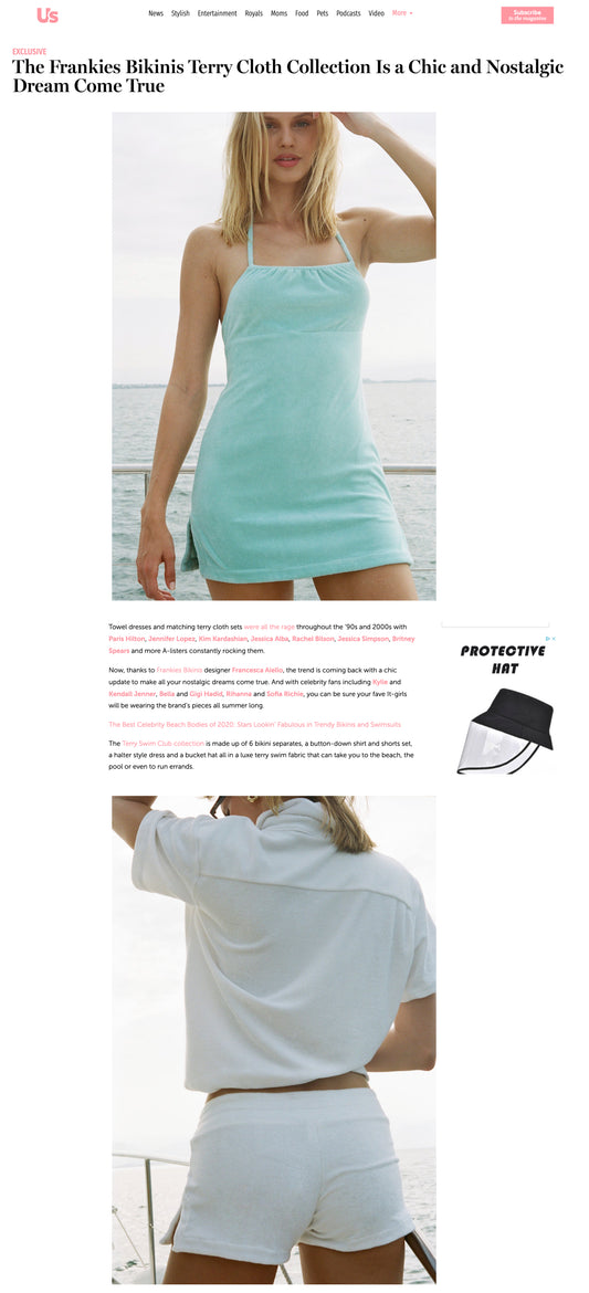 frankies bikinis us weekly Terry bikini