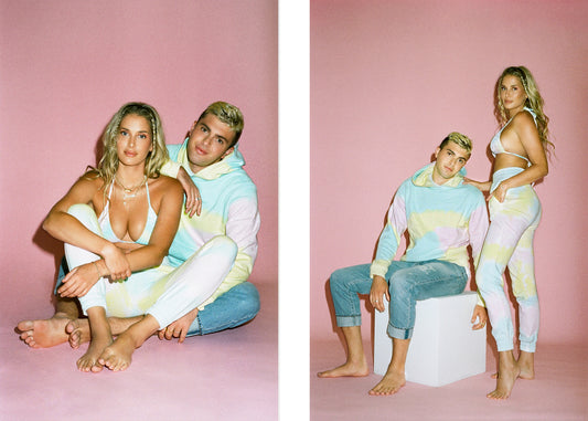 francesca aiello and her brother tann...