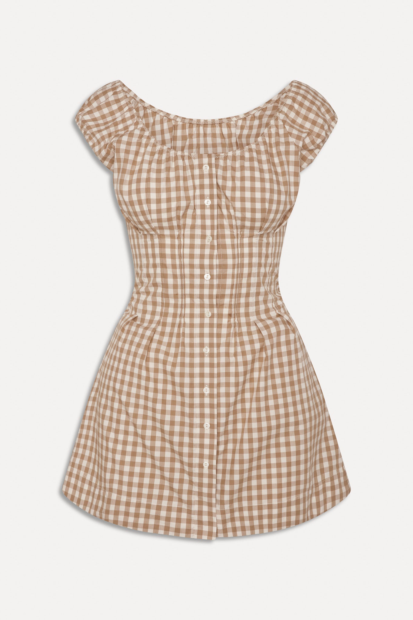 x BELLA HADID Mustang Mini Dress  Rodeo Gingham
